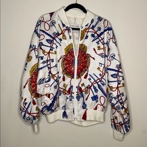 Vintage Multi-color Polyester Jacket